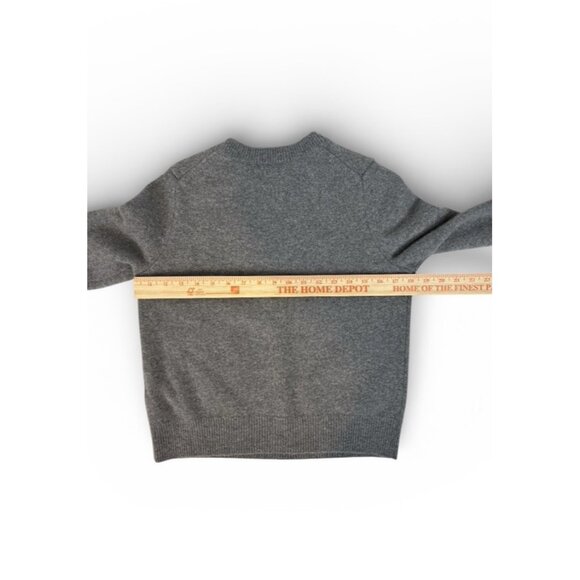 Charter Club Cashmere Sweater Womens Medium Le Vibe Gray Crewneck Preppy Luxury - Picture 6 of 9